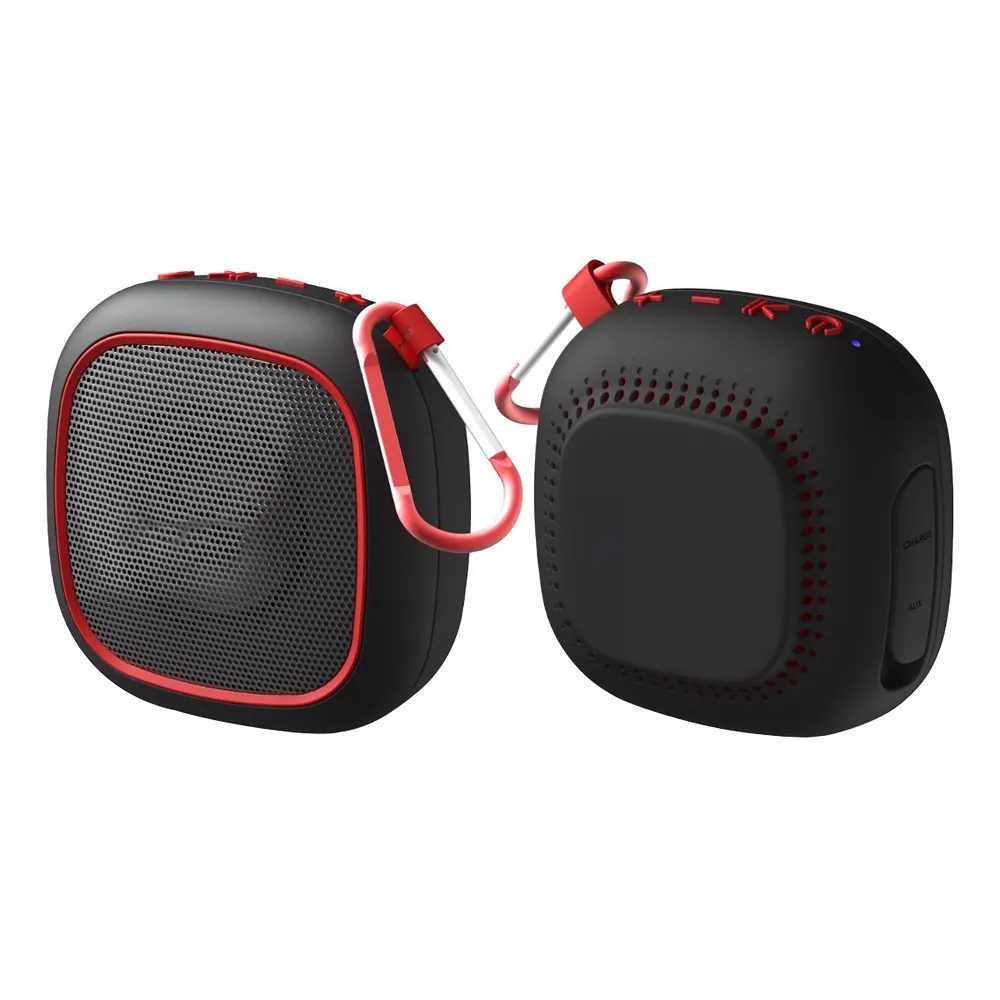 2‑Pack Magnetic Mount IPX5 Water‑Resistant Portable Bluetooth Speakers