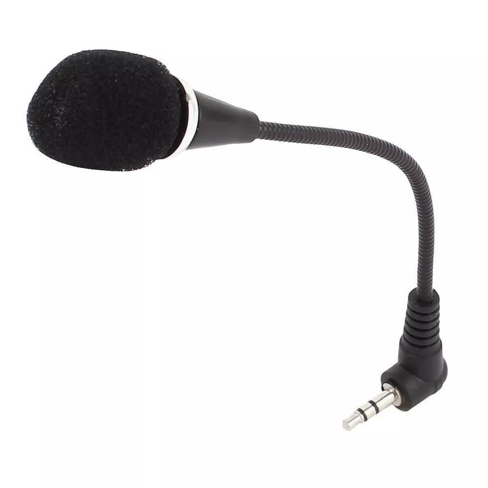 3.5mm Flexible Gooseneck Desktop Microphone