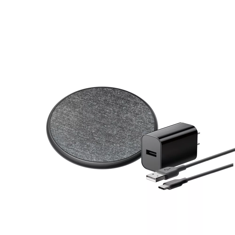 10W Qi‑Certified Wireless Charging Pad Kit